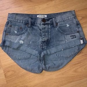 One teaspoon shorts